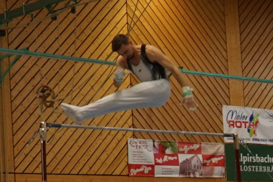 Knappe Niederlage der Hettinger Kunstturner beim ehemaligen Bundesligisten TV Schiltach